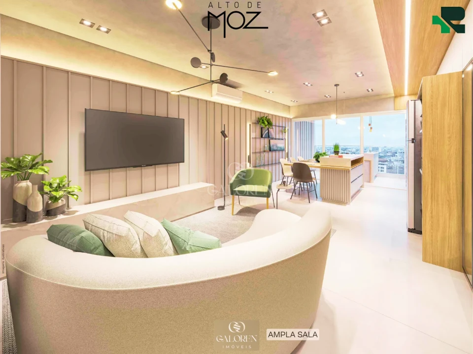 RES. ALTO DE MOZ | 3Q com 1 suite | 89 m2 | 2 vagas | Lazer completo | Zona 07 | PRONTO PARA MORAR EM 11/2026
