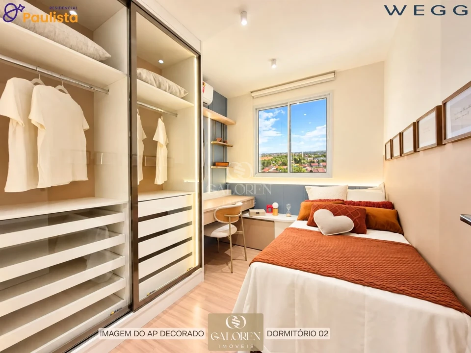 Imagens do imóveis Apartamento 2Q | 52 m2 | MCMV |  Entrada em 48x | Pronto em Junho/2028 | Jd Paulista - Maringá - PR