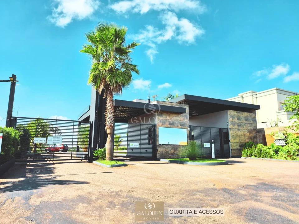 Terreno Plano no Cond. Guaçu Eco Park Residence em Mandaguaçu | Lazer Completo