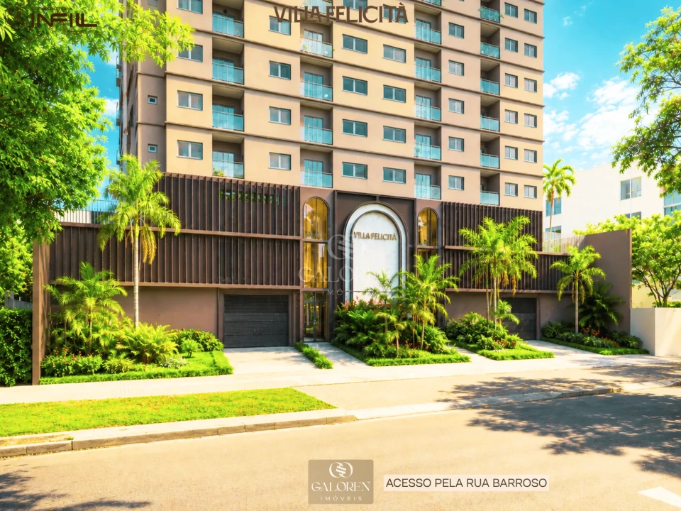 VILLA FELICITÀ | Apartamentos 2Q, 3Q com 1 suite e Studios 1Q com suite na Zona 03 | AIRBNB | Lançamento