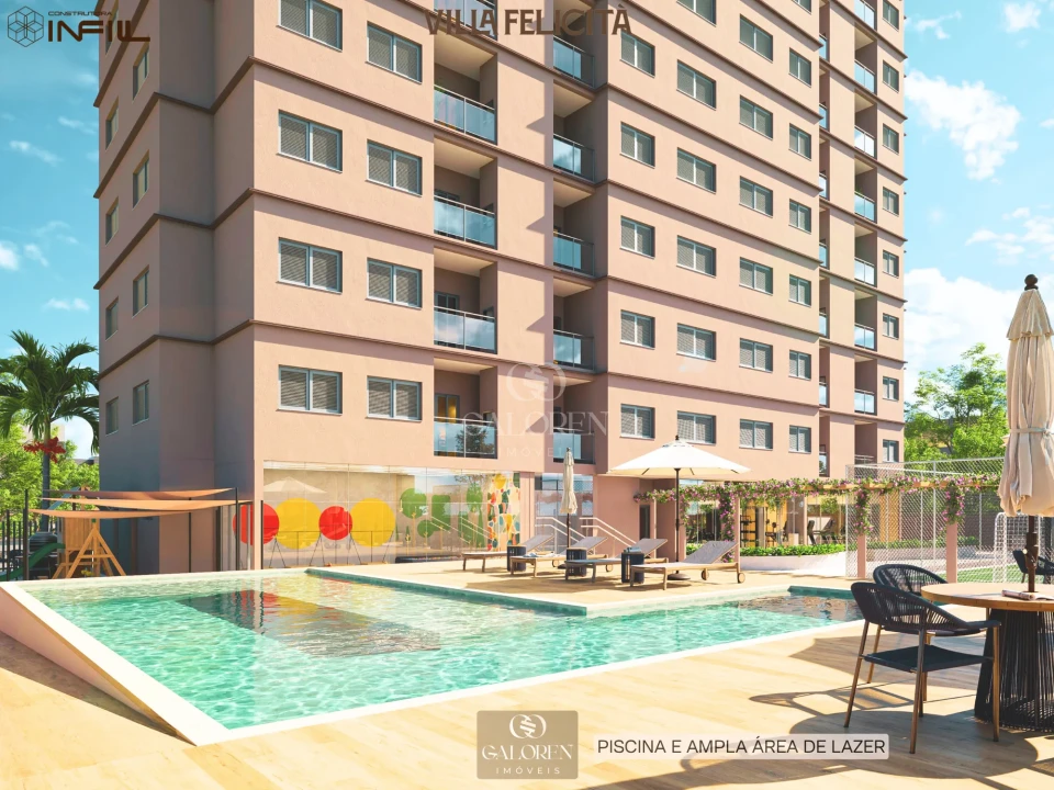 VILLA FELICITÀ | Apartamentos 2Q, 3Q com 1 suite e Studios 1Q com suite na Zona 03 | AIRBNB | Lançamento
