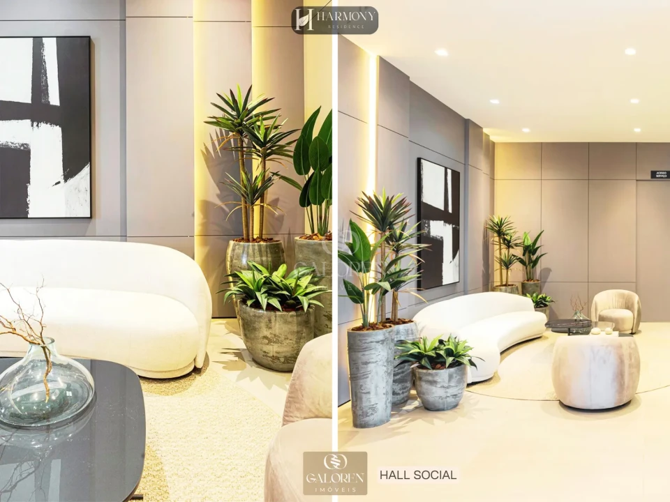 Imagens do imóveis Harmony Residence | 3Q sendo 1 Suite | 1 vaga | 80 m2 priv. | 171 m2 | Av Cerro Azul - Maringá PR