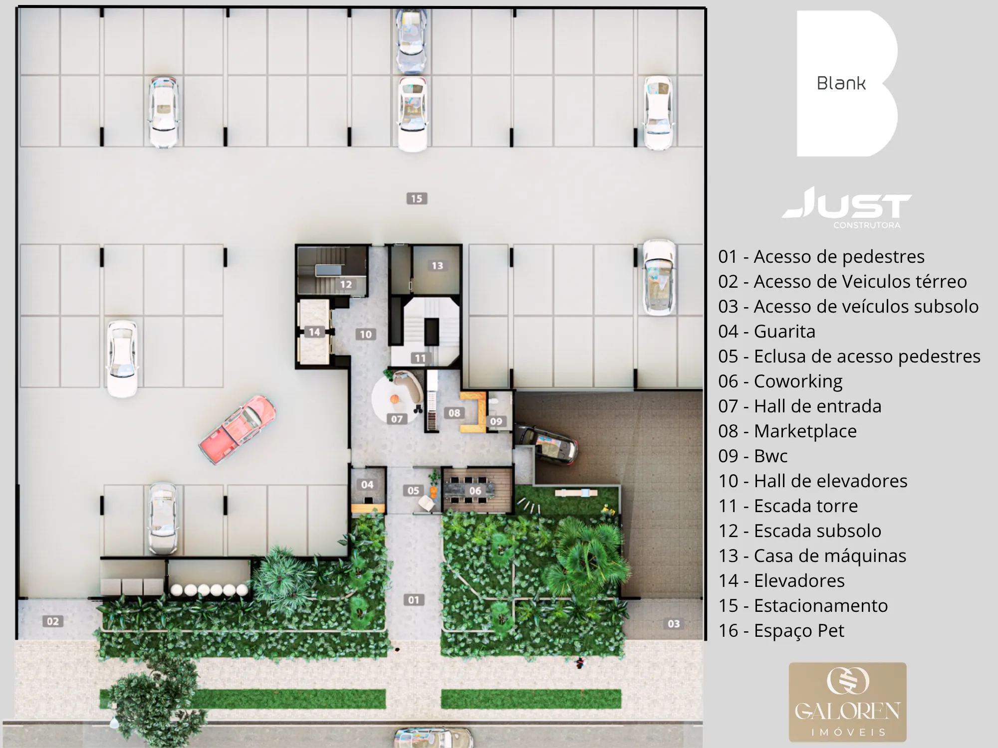 Ap 3Q C/ 1 SUITE | 89 m2 | Zona 03 | BLANK RESIDENCE | ENTREGUE NOV/2026