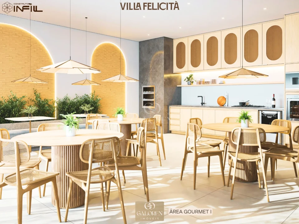 VILLA FELICITÀ | Apartamentos 2Q, 3Q com 1 suite e Studios 1Q com suite na Zona 03 | AIRBNB | Lançamento