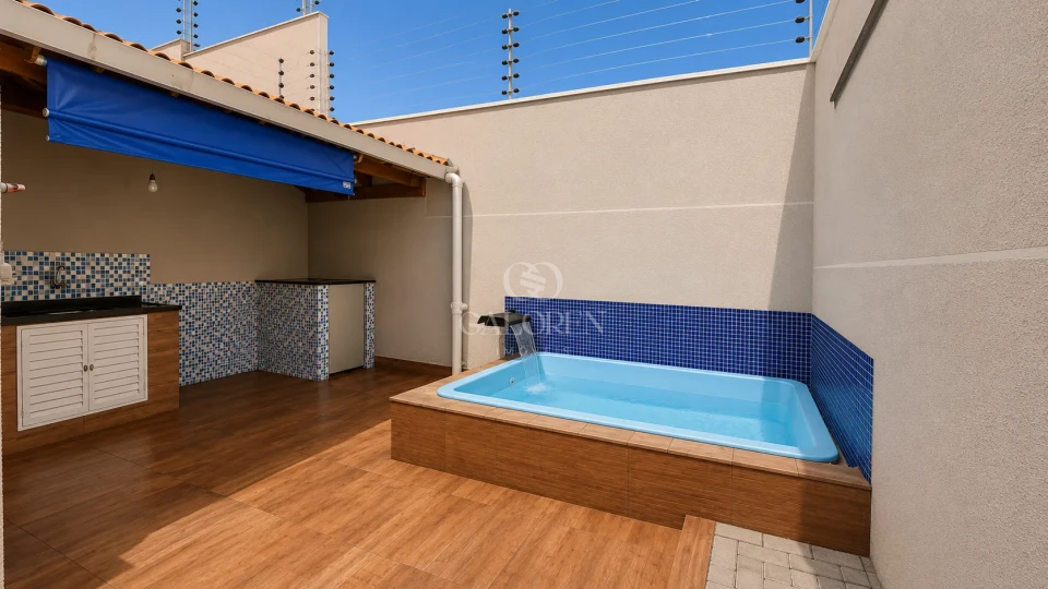 Sobrado com Piscina e Área Gourmet Completa no Jardim Itália | Maringá