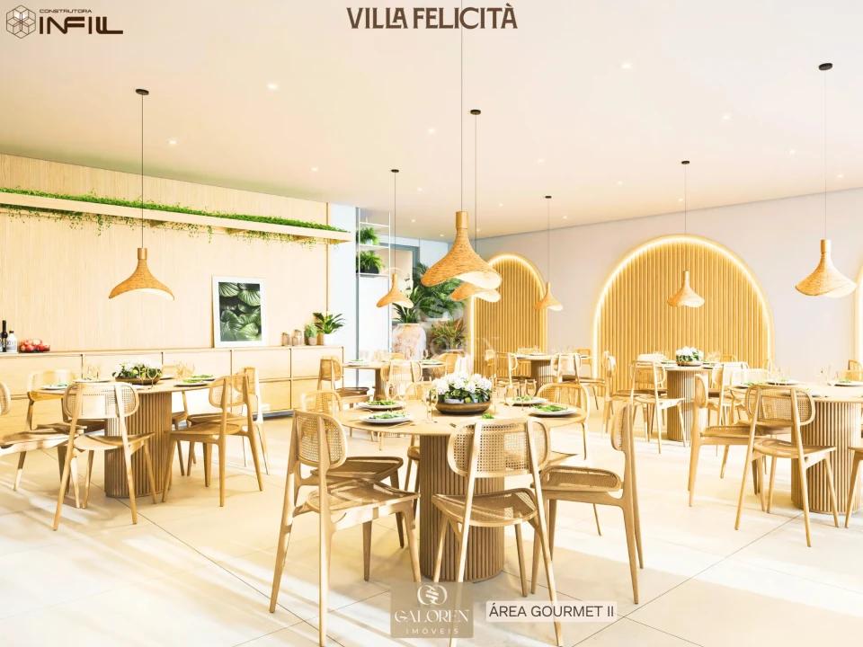 VILLA FELICITÀ | Apartamentos 2Q, 3Q com 1 suite e Studios 1Q com suite na Zona 03 | AIRBNB | Lançamento