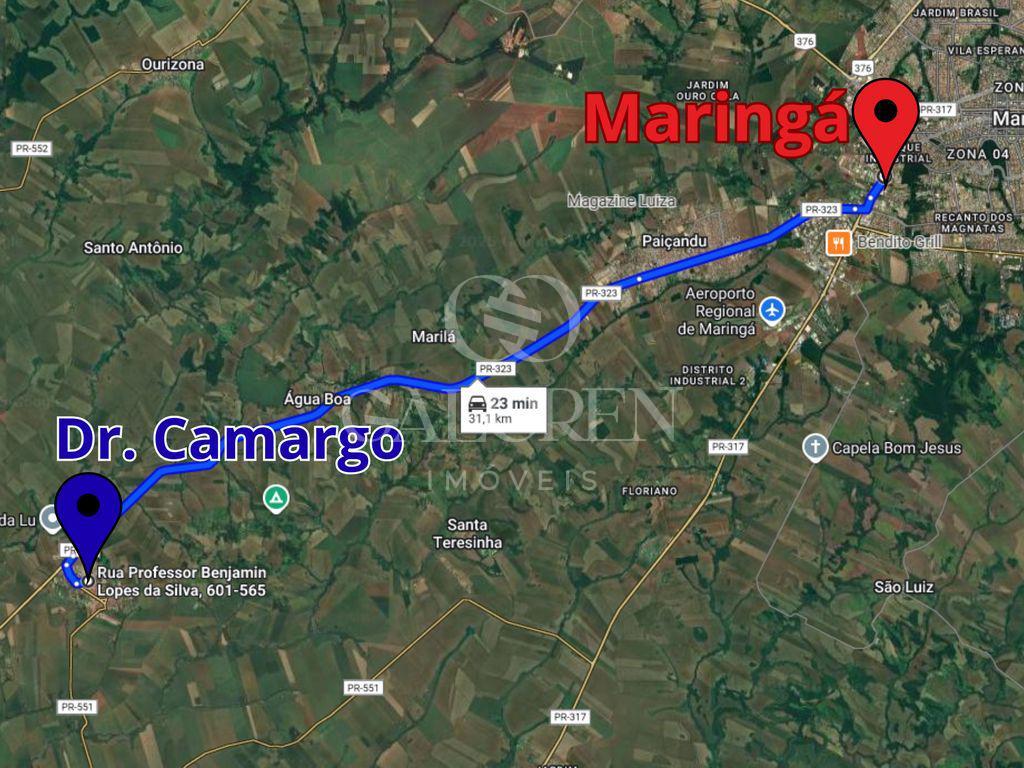 Loteamento à 24 min. de Maringá PR - Lote para parcelamento