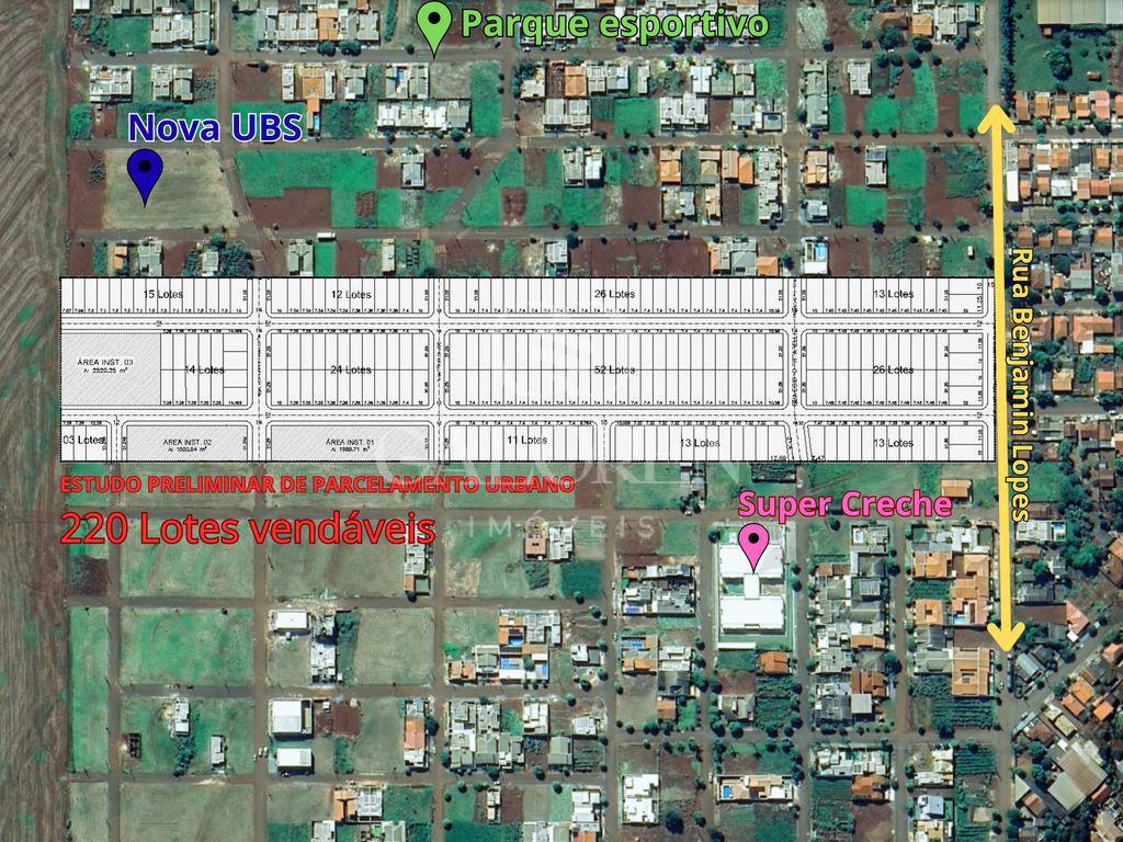 Loteamento à 24 min. de Maringá PR - Lote para parcelamento