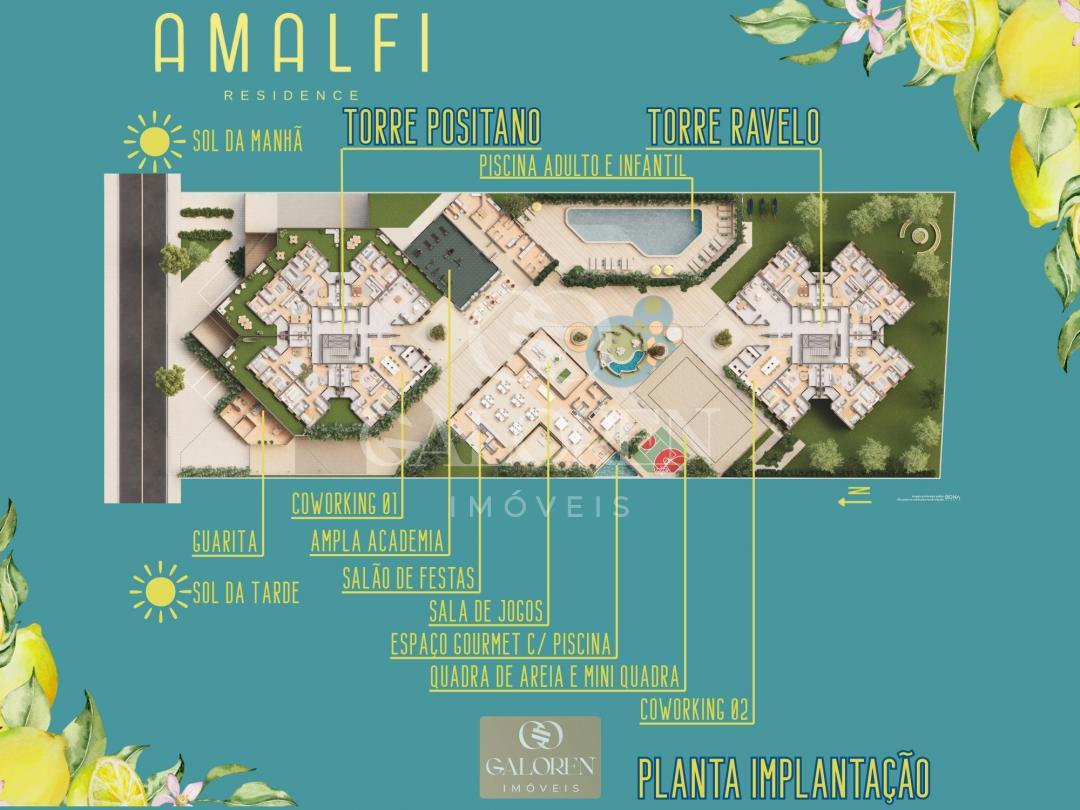 Residencial Amalfi Condomínio Clube  Região Sul de Maringá PR