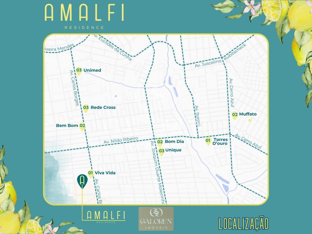 Residencial Amalfi Condomínio Clube  Região Sul de Maringá PR