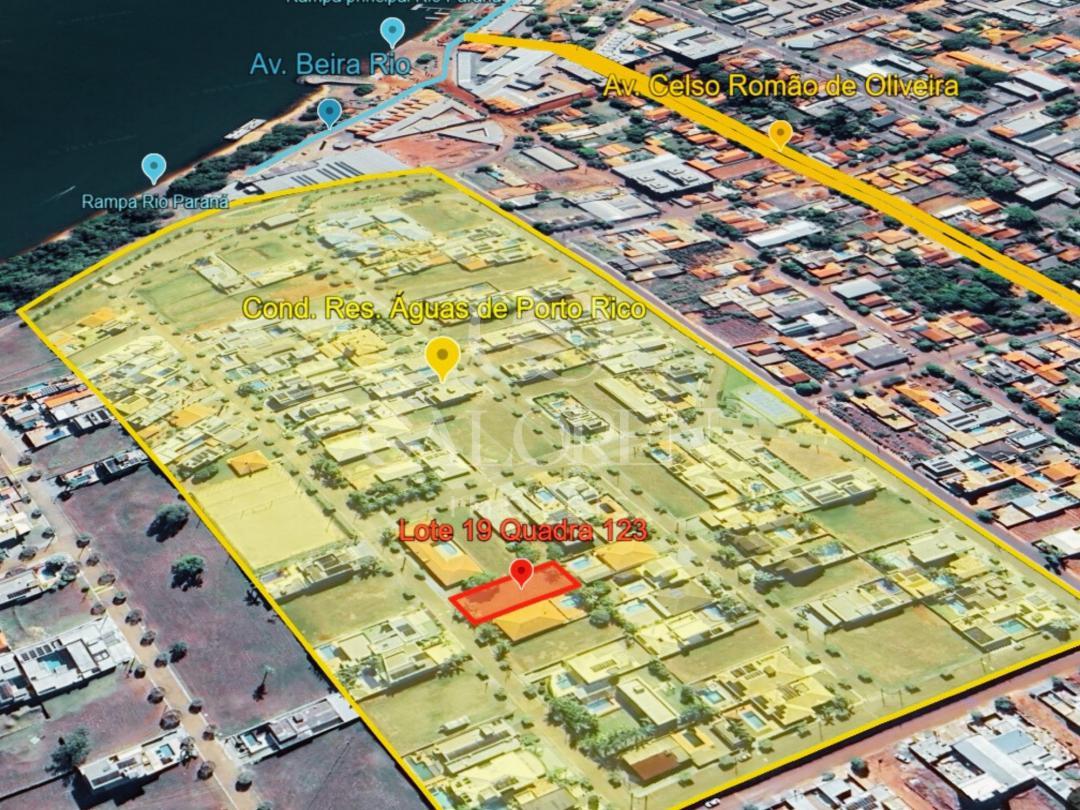 Terreno 630 m² no Condomínio Águas de Porto Rico  Porto Rico/PR