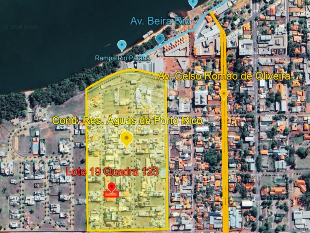 Terreno 630 m² no Condomínio Águas de Porto Rico  Porto Rico/PR