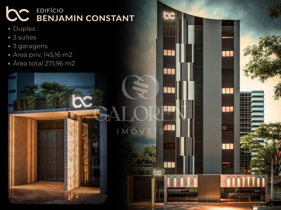 Duplex 145 m² no Benjamin Constant  3 vagas e condomínio baixo (Zona 7)