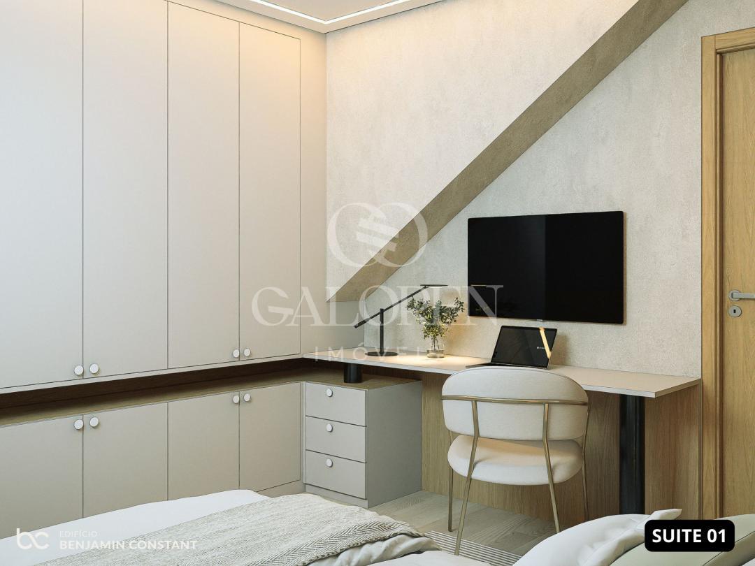 Duplex 145 m² no Benjamin Constant  3 vagas e condomínio baixo (Zona 7)