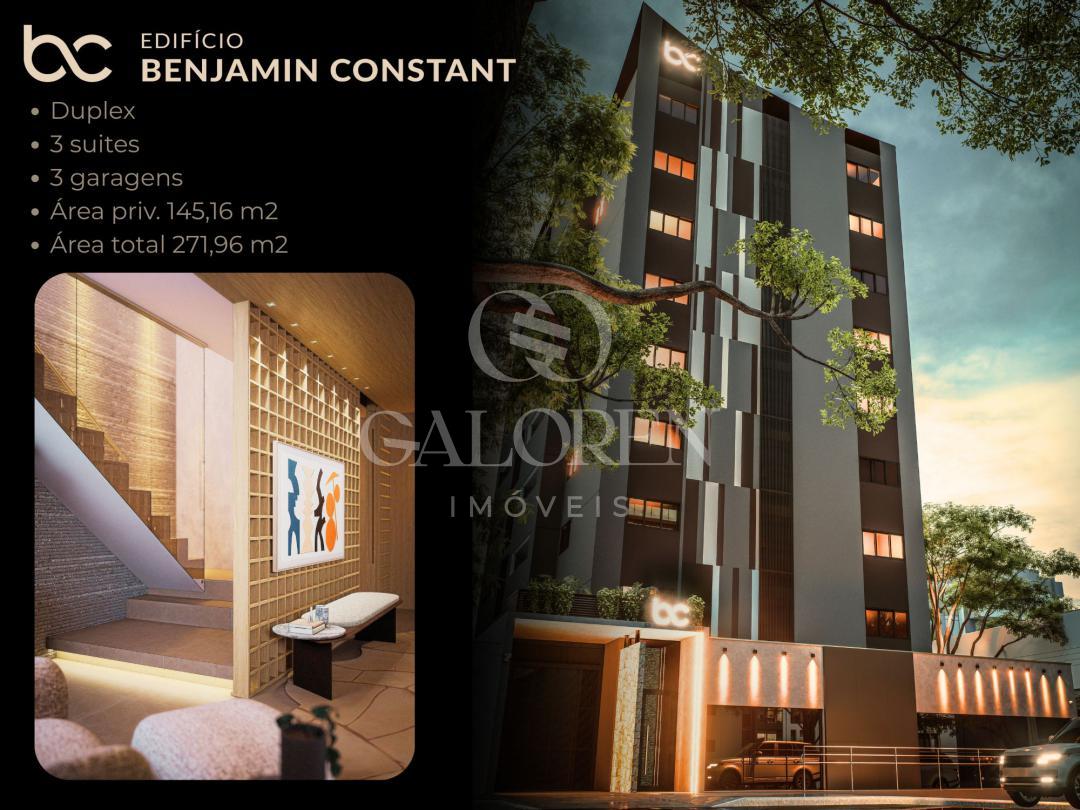 Duplex 145 m² no Benjamin Constant  3 vagas e condomínio baixo (Zona 7)