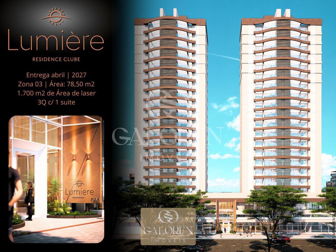 Lumiere Residence Club | 3Q | Zona 03 Maringá | Lazer 1.700 m²