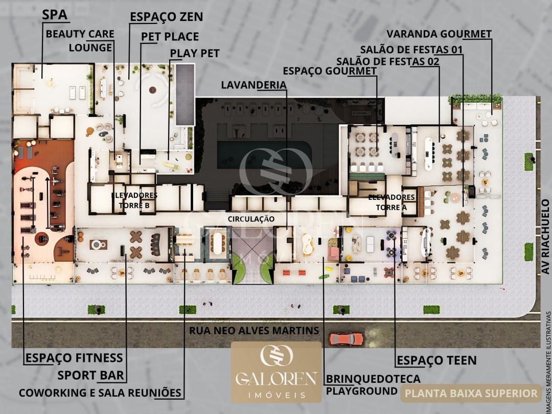 Lumiere Residence Club | 3Q | Zona 03 Maringá | Lazer 1.700 m²