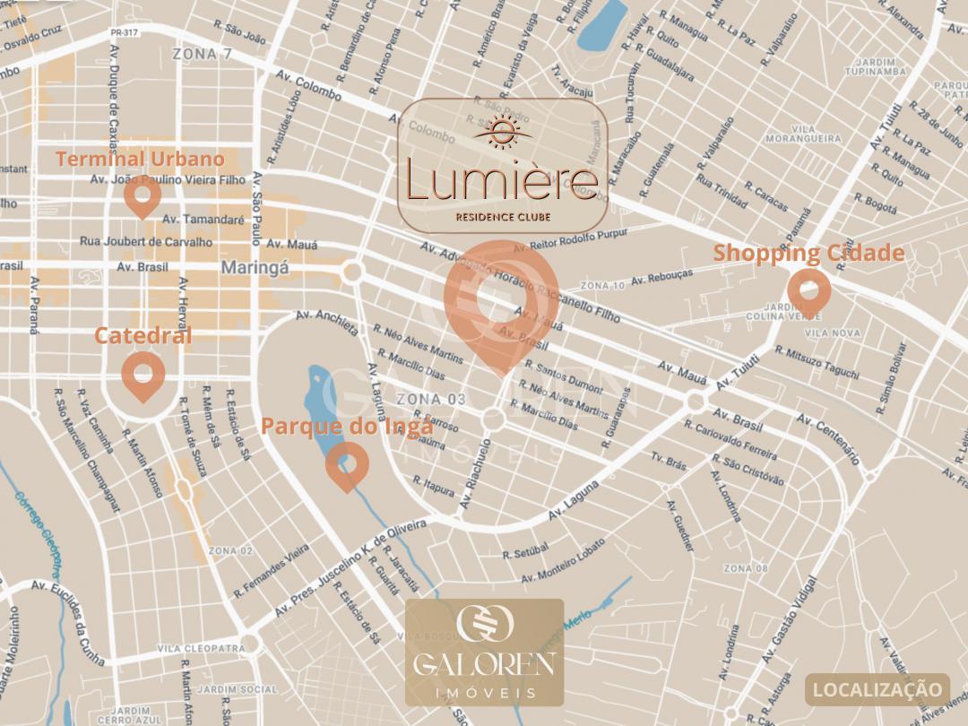 Lumiere Residence Club | 3Q | Zona 03 Maringá | Lazer 1.700 m²