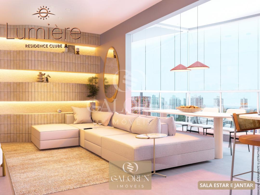 Lumiere Residence Club | 3Q sendo 1 suite | 78,50 m2 privativo Zona 03