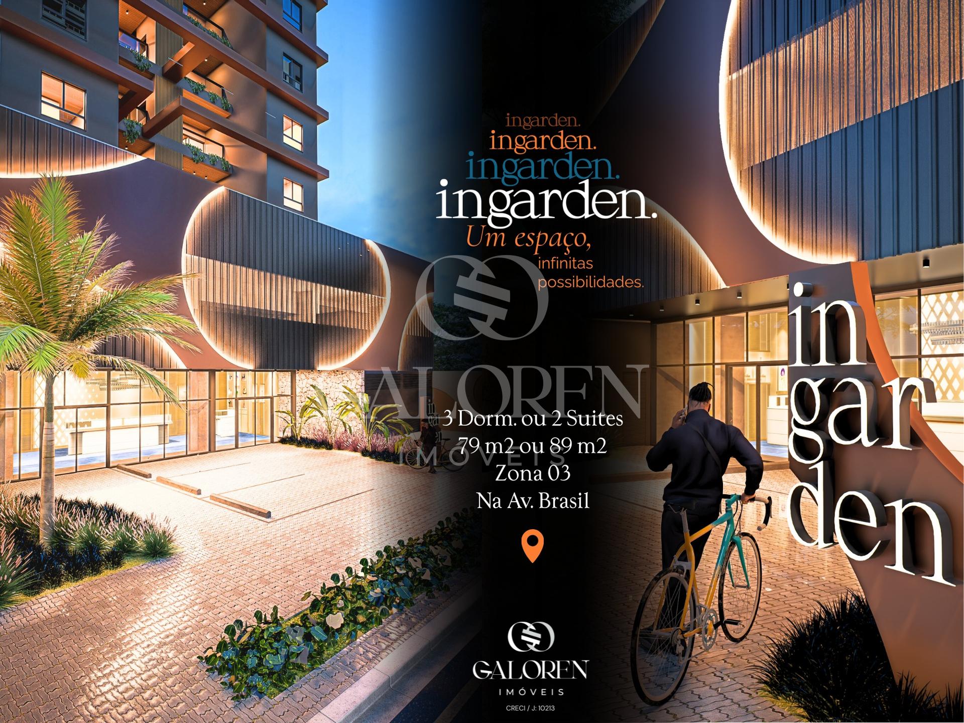 Lançamento na Av. Brasil: Ingarden Residence, torre única com lazer completo