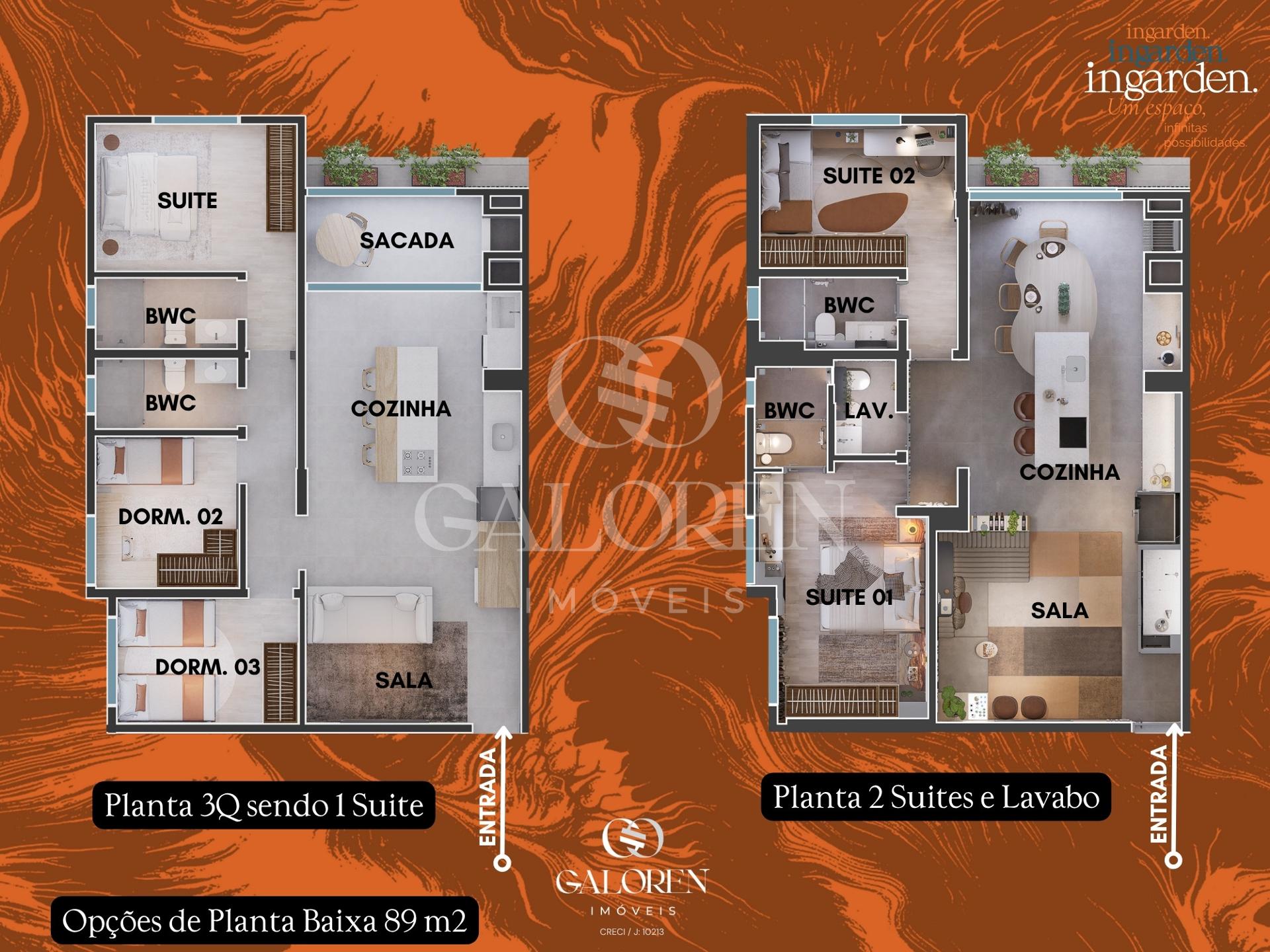 Lançamento na Av. Brasil: Ingarden Residence, 3Q, torre única com lazer completo