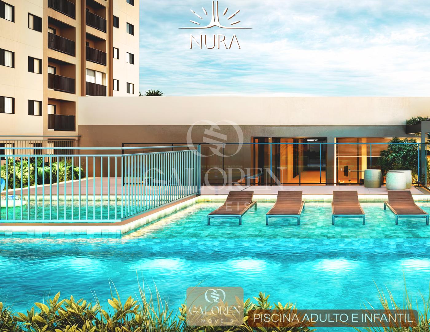 Nura 3Q c/ 1 suite / 60 m2: lazer completo | A 100 m da Av. Carlos Borges.