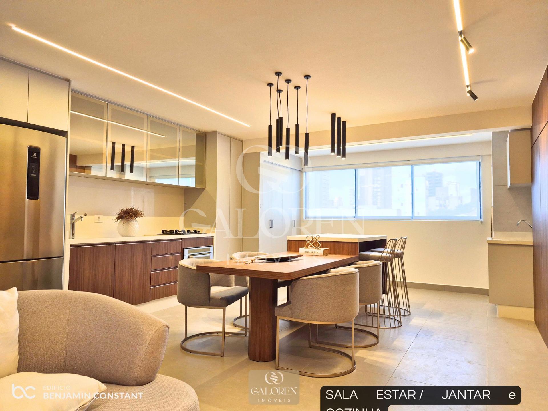 Apartamento Mobiliado à Venda na Zona 7 em Maringá com 75 m² | Ed. Benjamin C