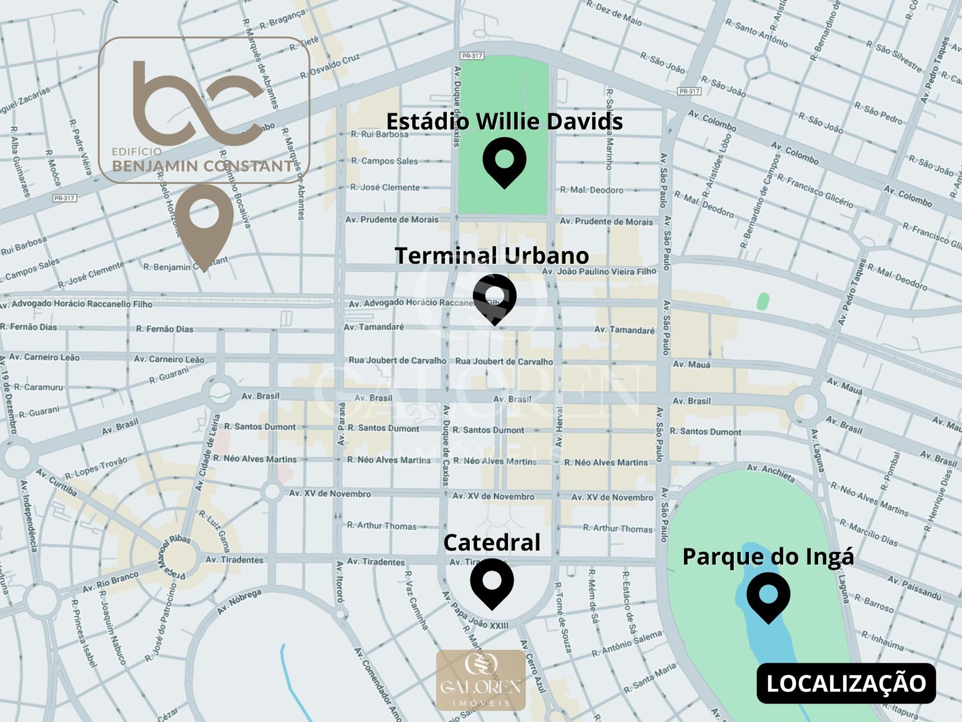 Apartamento Mobiliado à Venda na Zona 7 em Maringá com 75 m² | Ed. Benjamin C