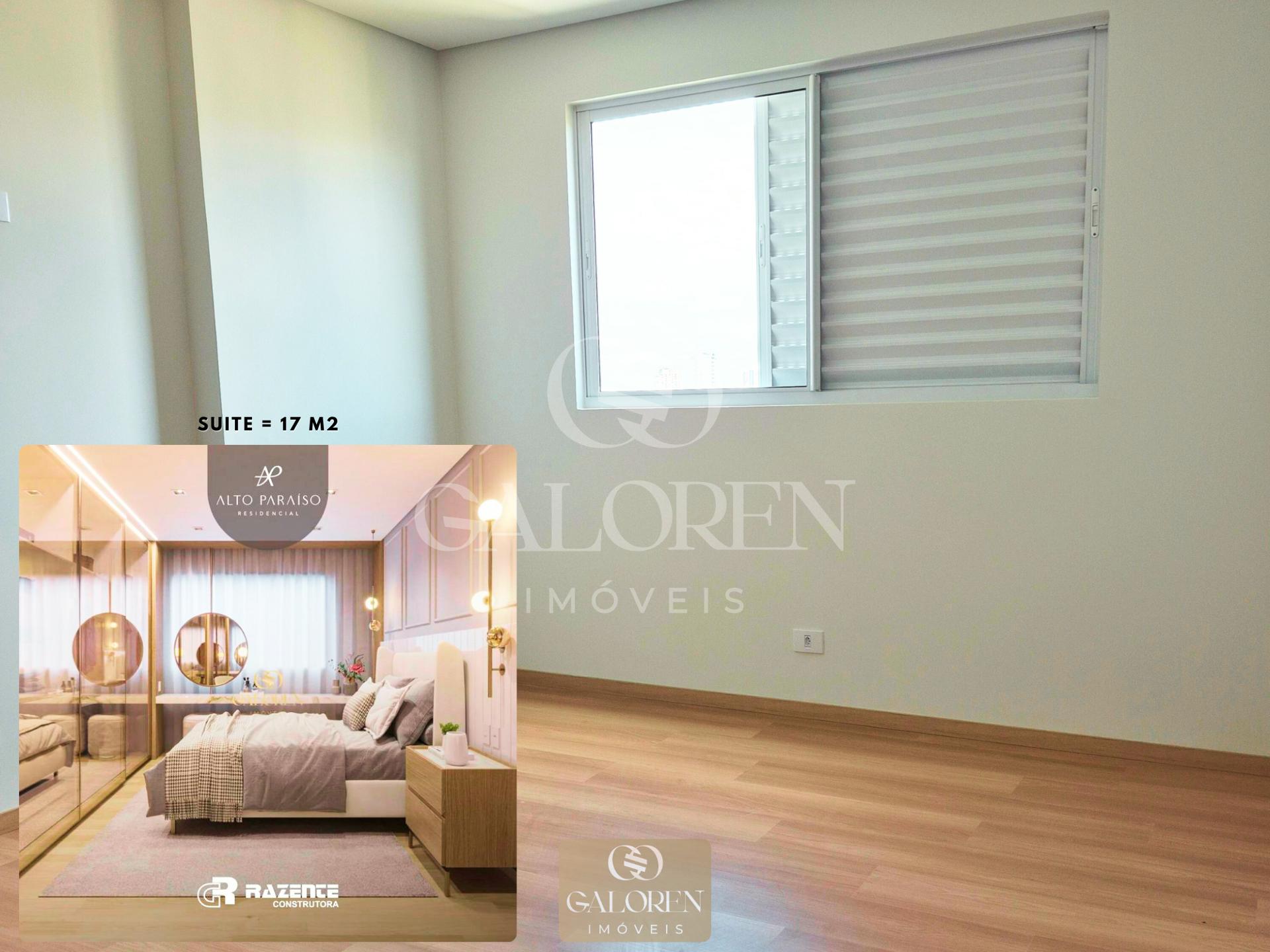 Ap. 3 Q. sendo 1 Suíte e 2 Vagas na Zona 7 | Alto Paraíso Residencial  Maringá
