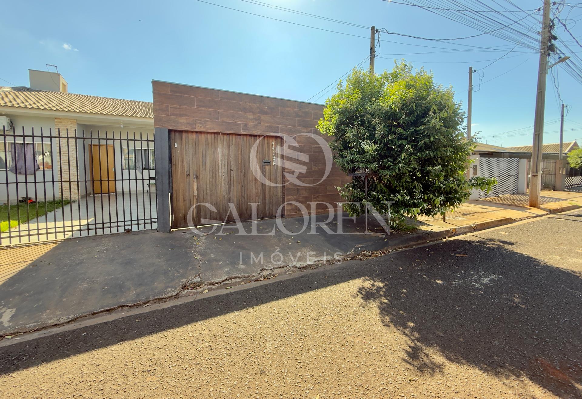 Casa 2 quartos 65m Jardim Itália, Sarandi PR - Área Gourmet com churrasqueira e jardim privativo