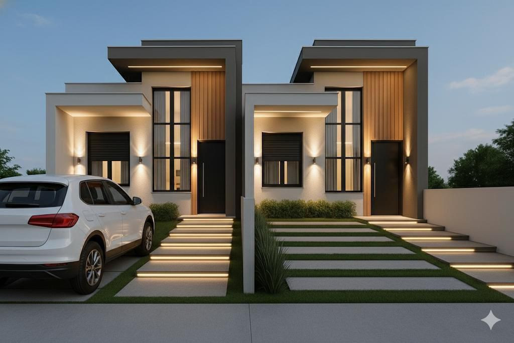 Casa 2 dormitórios  Terra Nova - Gravtai