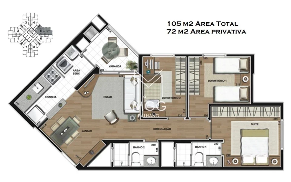 APARTAMENTO BRISAS RESIDENCE CLUB LAGO IGAPÓ