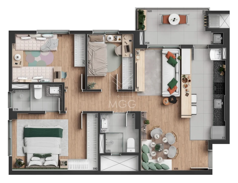 APARTAMENTO EDIFÍCIO HOME 433