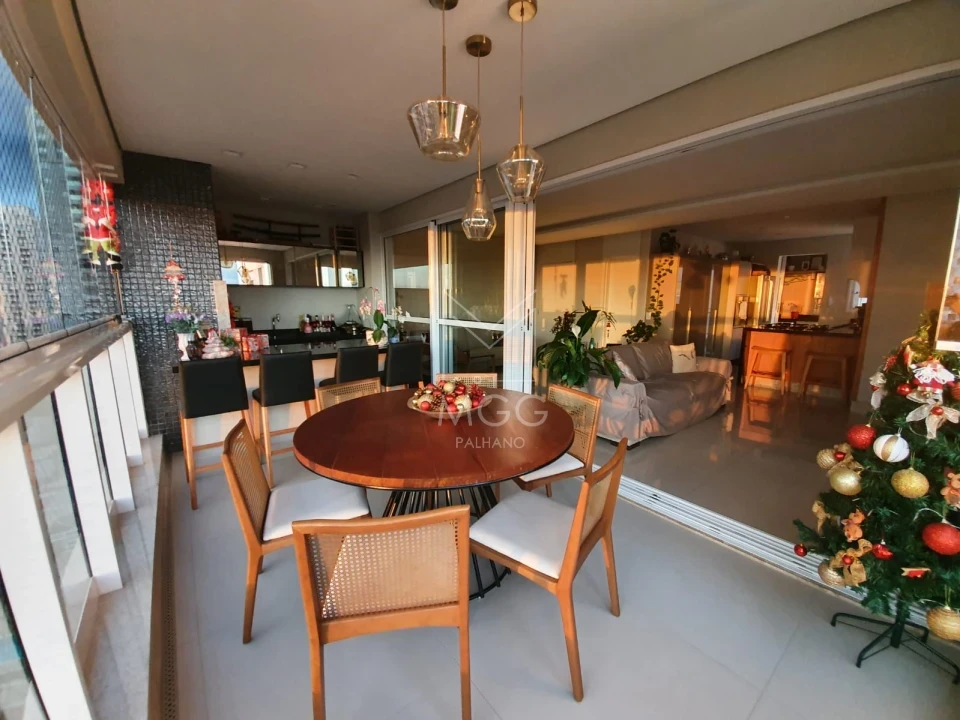 Apartamento de Alto Padrão no Oxford Village em Londrina: 3 Suítes, Varanda Gourmet e Completo em Planejados Evviva
