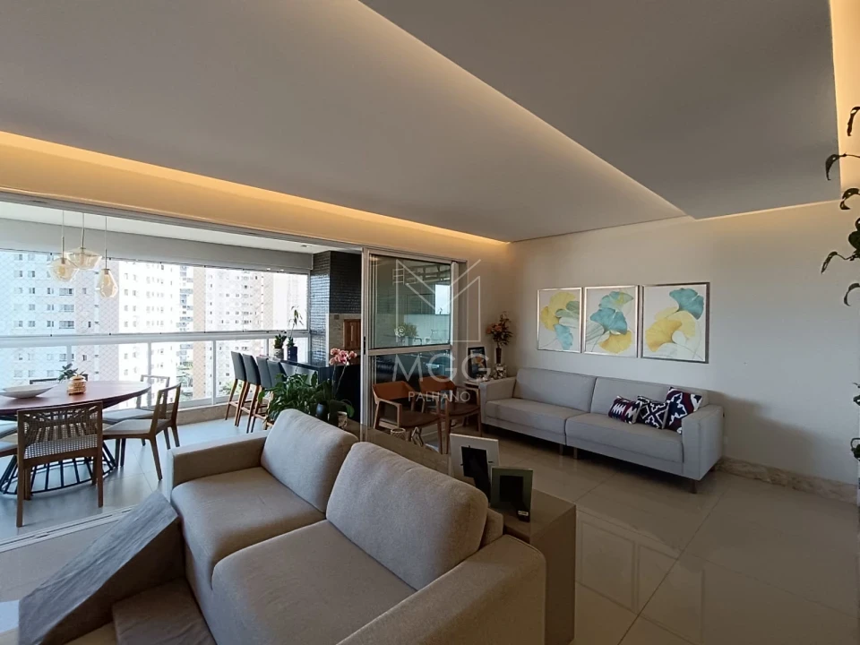 Apartamento de Alto Padrão no Oxford Village em Londrina: 3 Suítes, Varanda Gourmet e Completo em Planejados Evviva