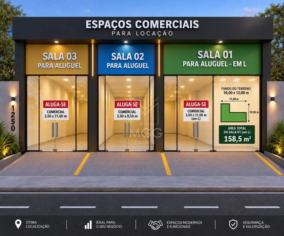 Imóvel Comercial/Residencial com Estrutura para Multi-Salas na Avenida Principal (Jd. Novo Bandeirantes / Sabará I)