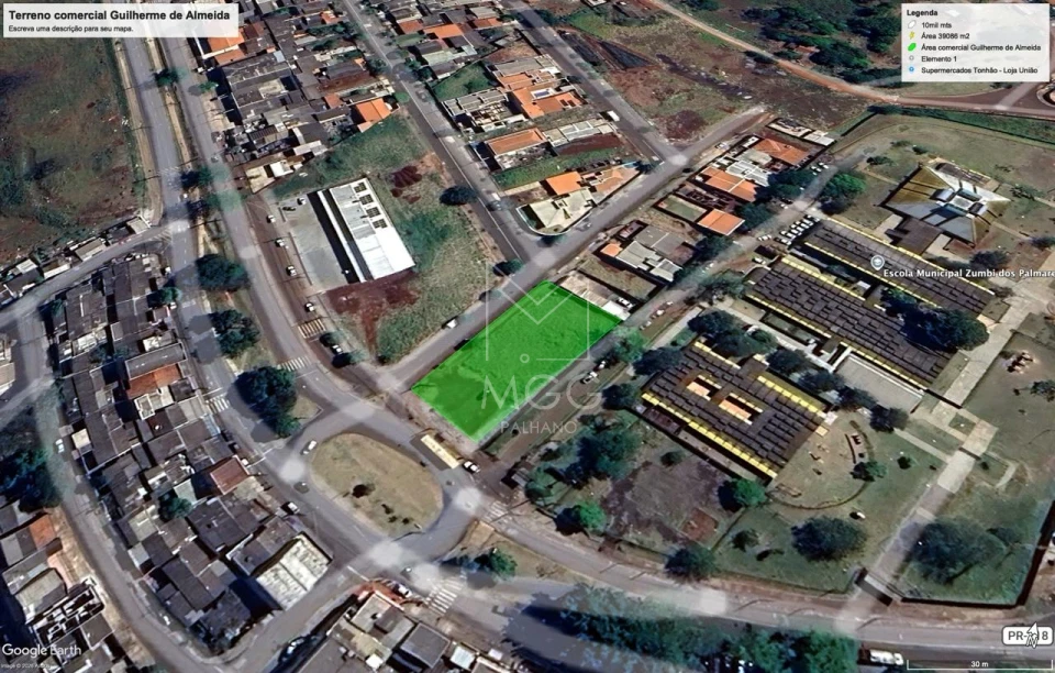 Terreno Comercial ZC3 na Av. Guilherme de Almeida