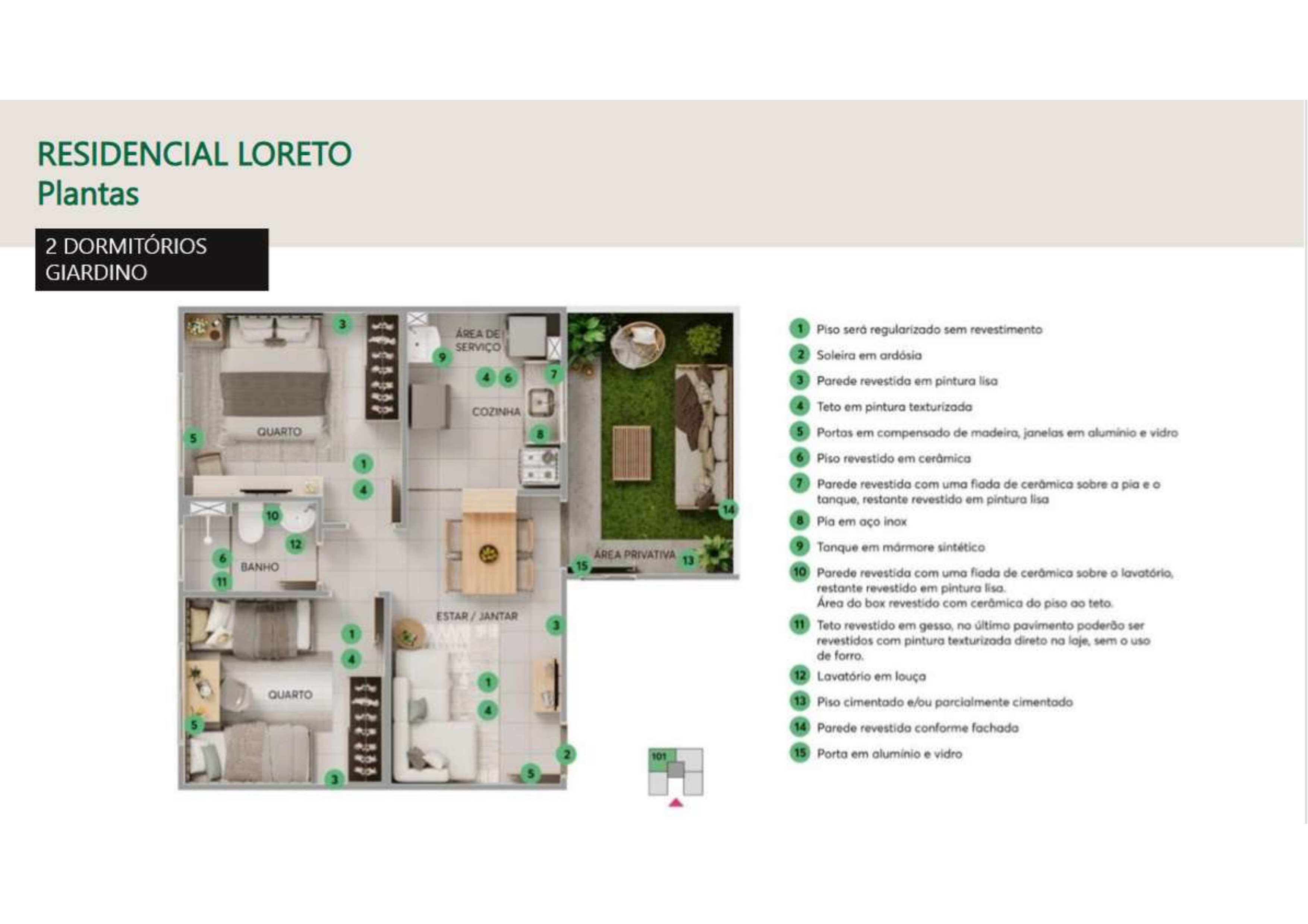 Imagens do imóveis Apartamento Na Planta À Venda Residencial Loreto Londrina