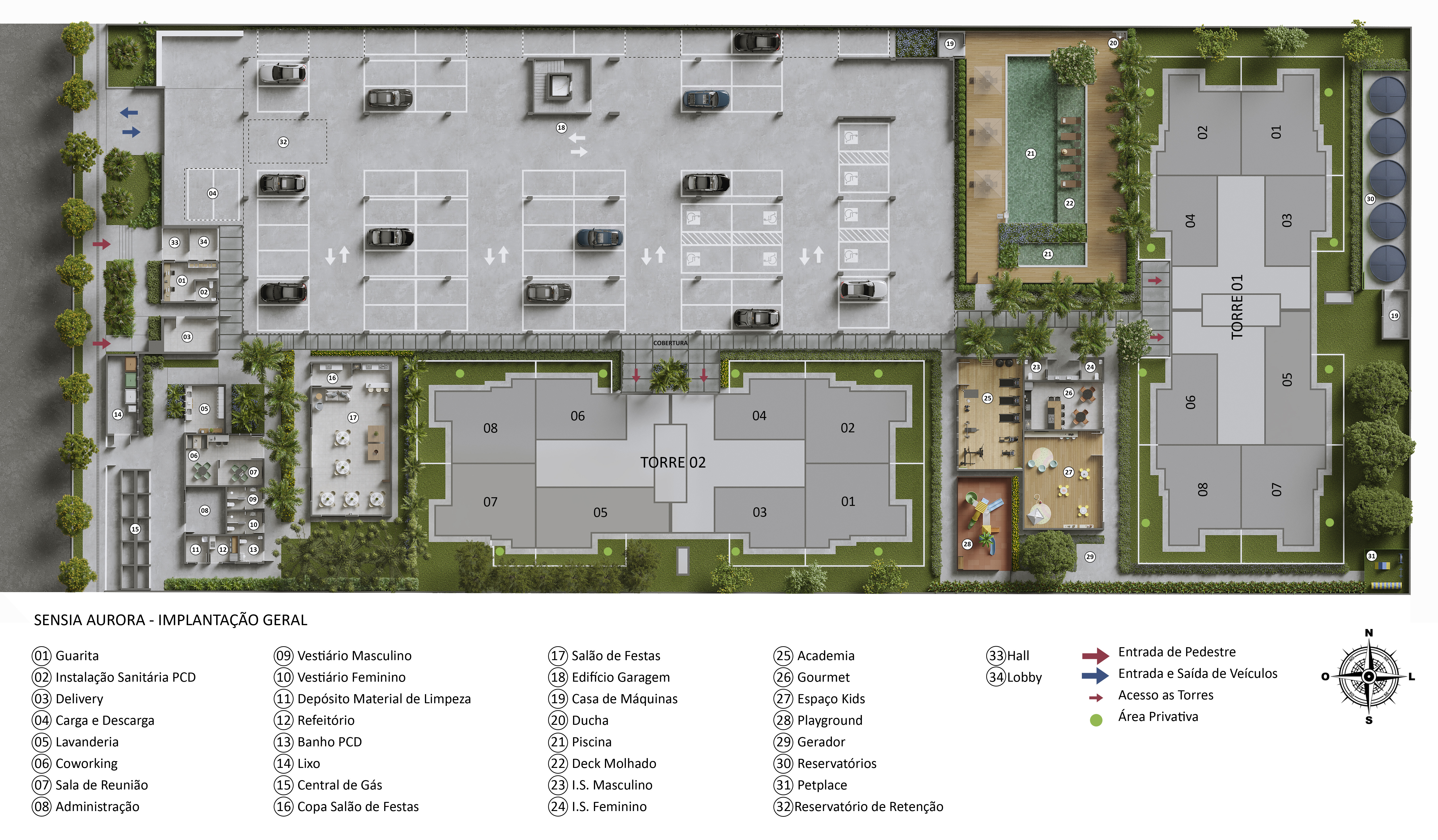 Imagens do imóveis Sensia Aurora