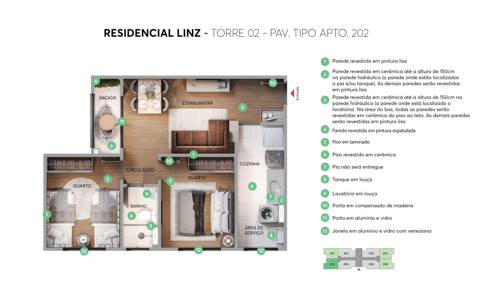 Imagens do imóveis Apartamento Na Planta À Venda Residencial Linz Londrina