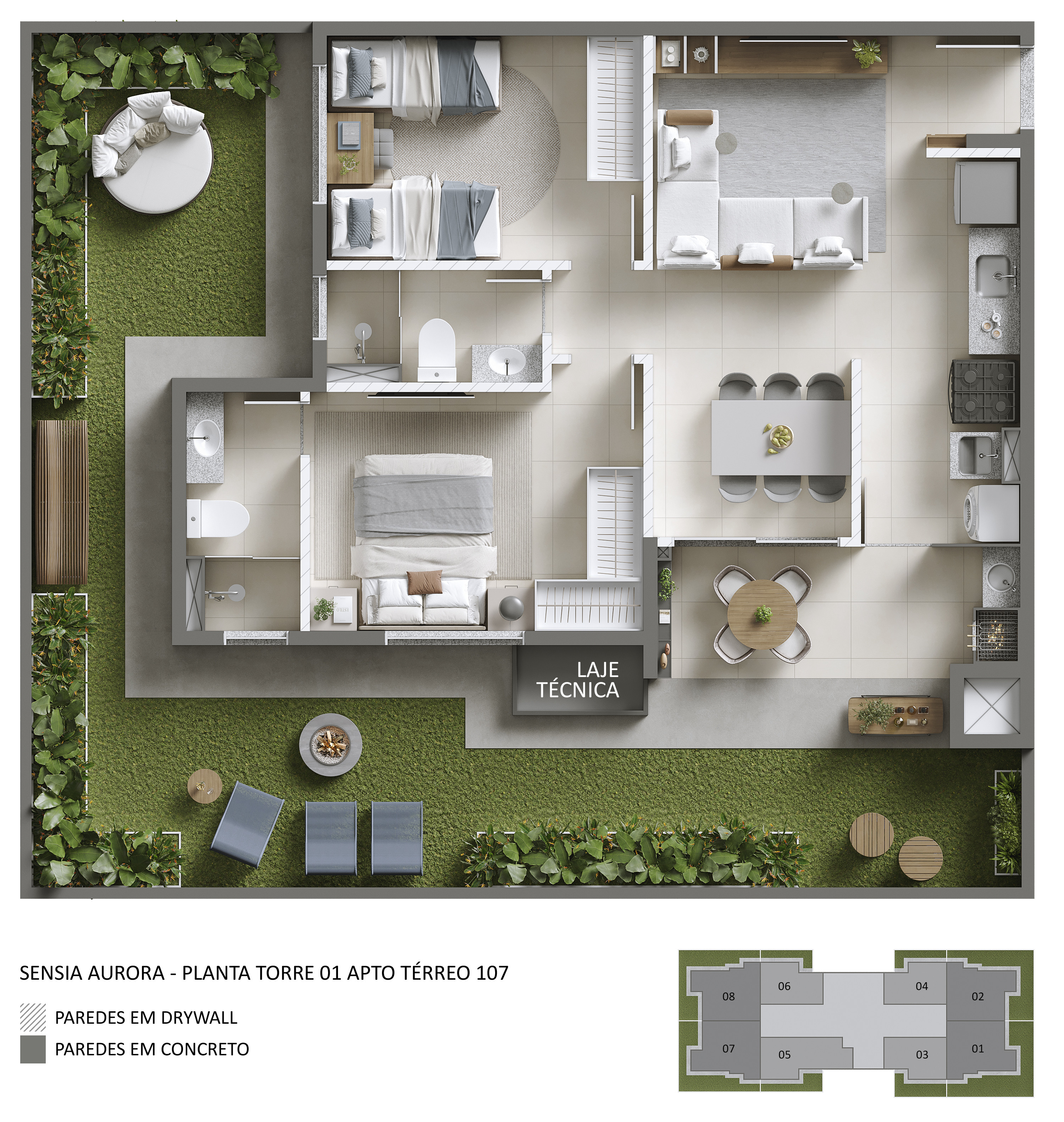 Imagens do imóveis Sensia Aurora