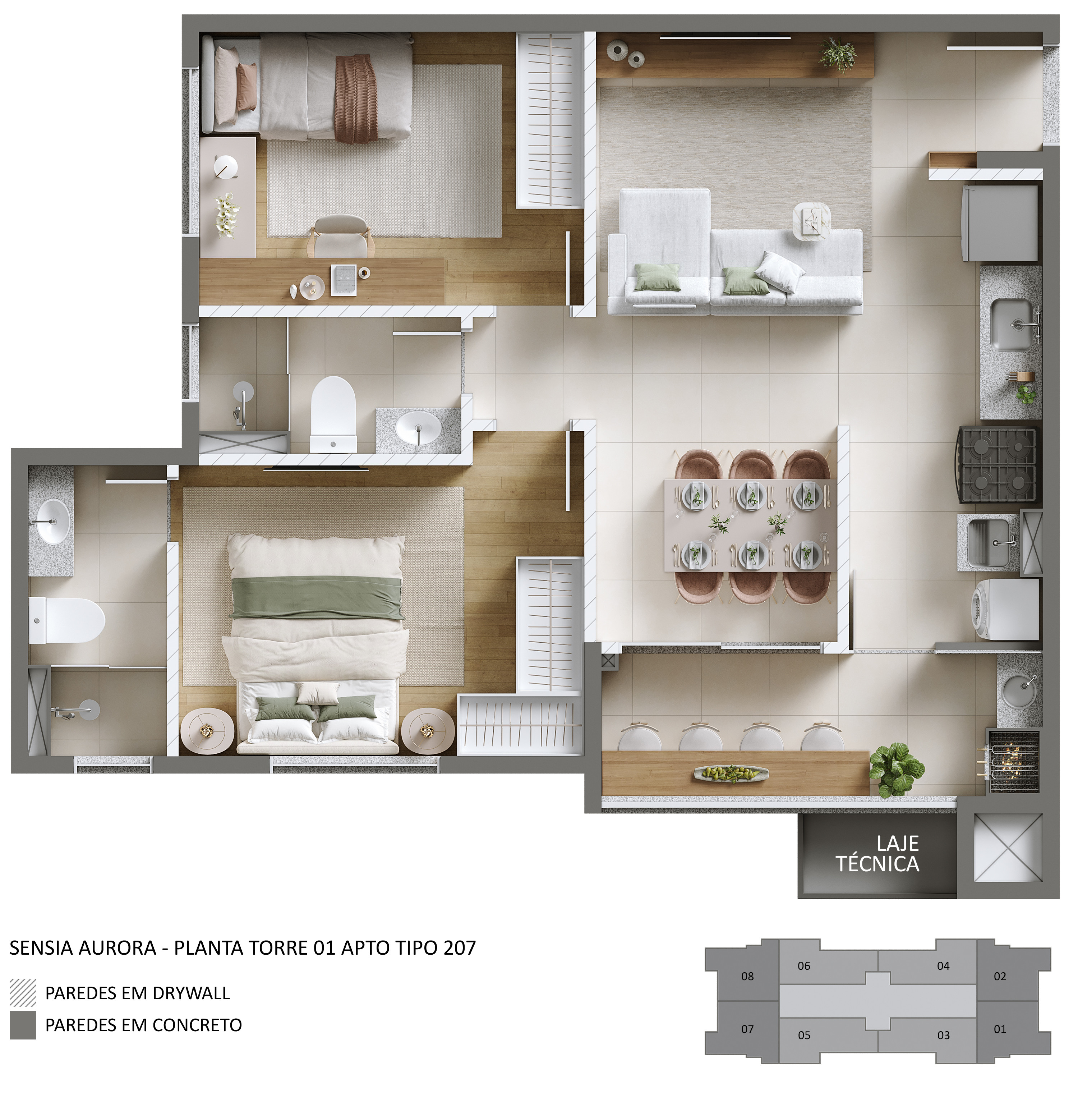 Imagens do imóveis Sensia Aurora