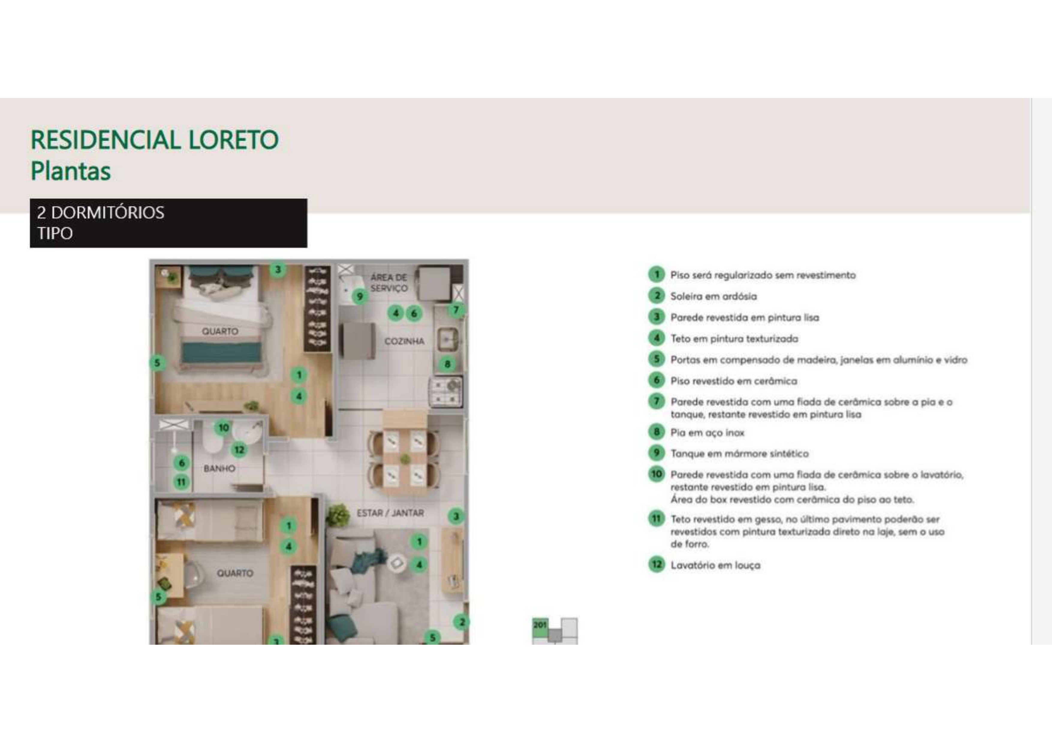 Imagens do imóveis Apartamento Na Planta À Venda Residencial Loreto Londrina