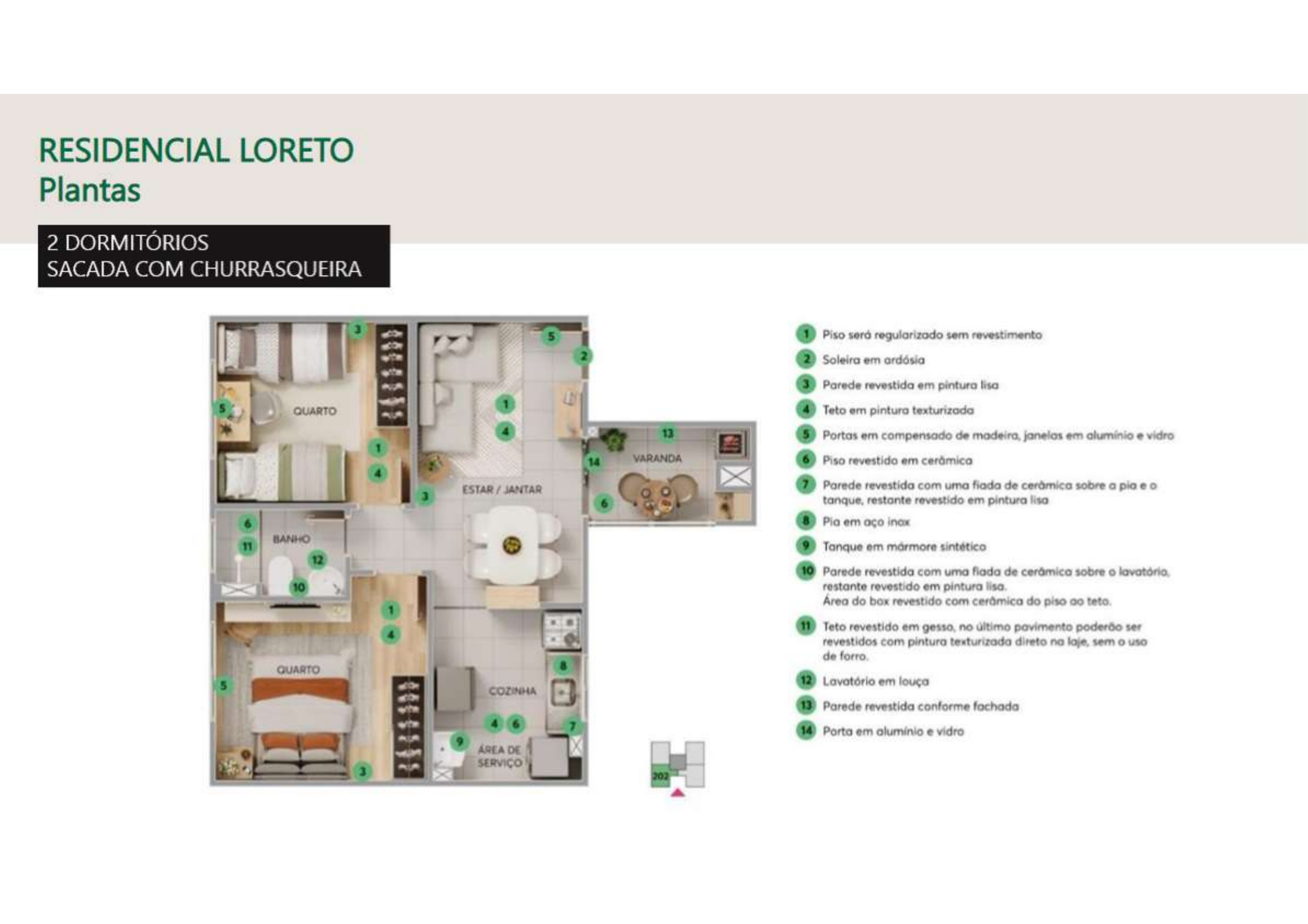 Imagens do imóveis Apartamento Na Planta À Venda Residencial Loreto Londrina