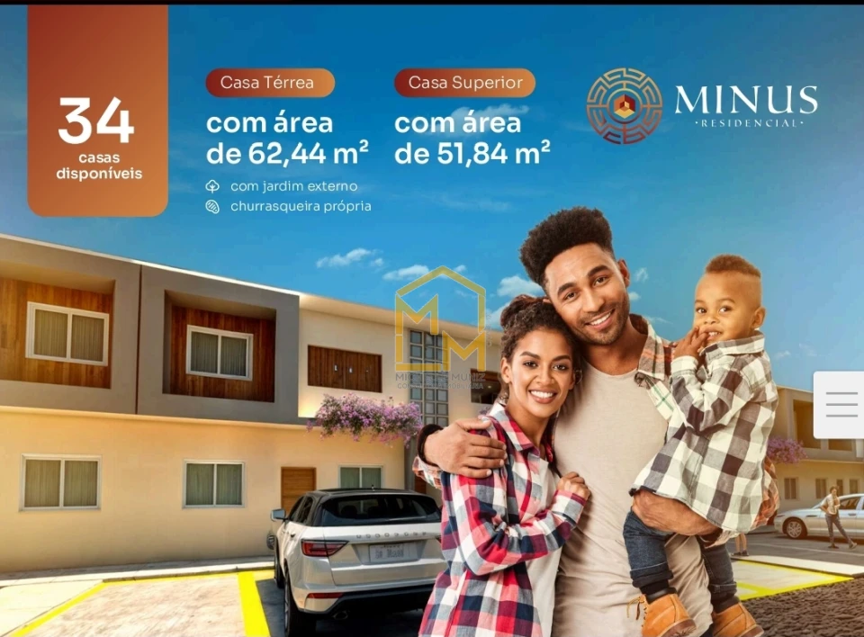 Imagens do imóveis CASA, 2 QUARTOS, RESIDENCIAL MINUS – MARITUBA