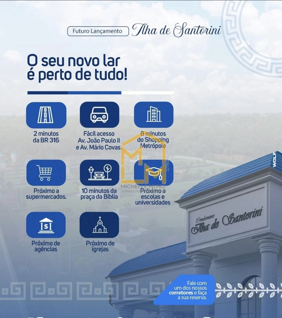 Imagens do imóveis LOTE, TERRENO, CONDOMÍNIO ILHA DE SANTORINI – ANANINDEUA