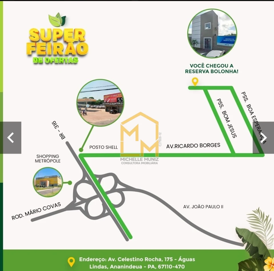Imagens do imóveis CASA, 2 QUARTOS, RESERVAS BOLONHA, CASAS DUPLEX - ANANINDEUA - LANÇAMENTO