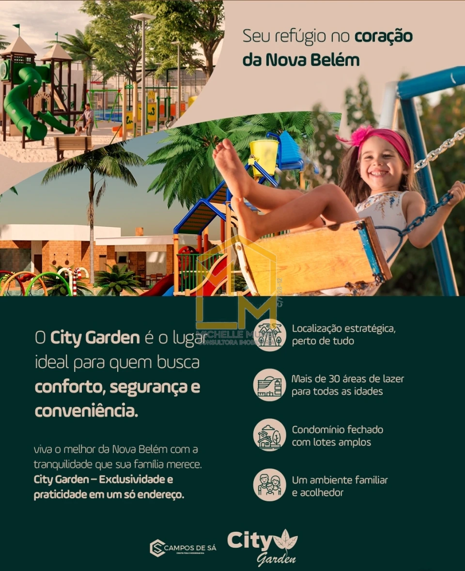 Imagens do imóveis LOTE, TERRENO, A PARTIR 168M2, CITY GARDEN - BELÉM