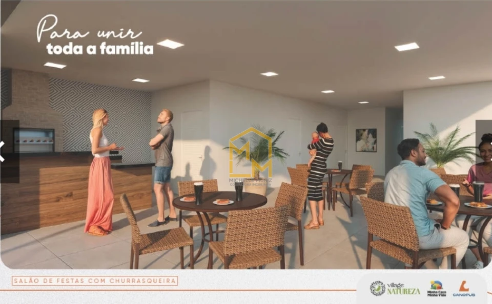 Imagens do imóveis APARTAMENTO, 2 QUARTOS, VILLAGE NATUREZA, MINHA CASA MINHA VIDA - BELÉM - LANÇAMENTO
