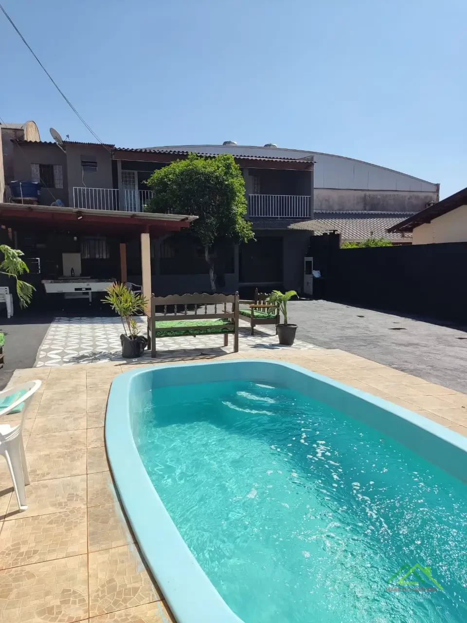 edícula com piscina Imagens do imóveis edícula com piscina